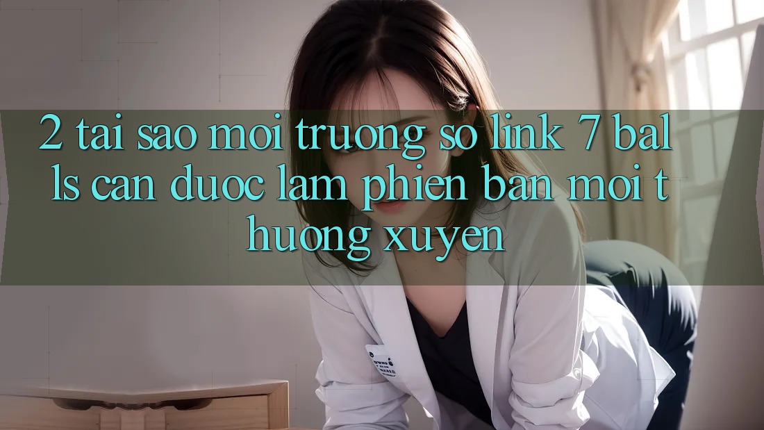 2. Tại Sao Môi trường số Link 7 balls Cần Được “Làm Phiên bản mới” Thường xuyên? 2. Tại Sao Môi trường số Link 7 balls Cần Được “Làm Phiên bản mới” Thường xuyên?