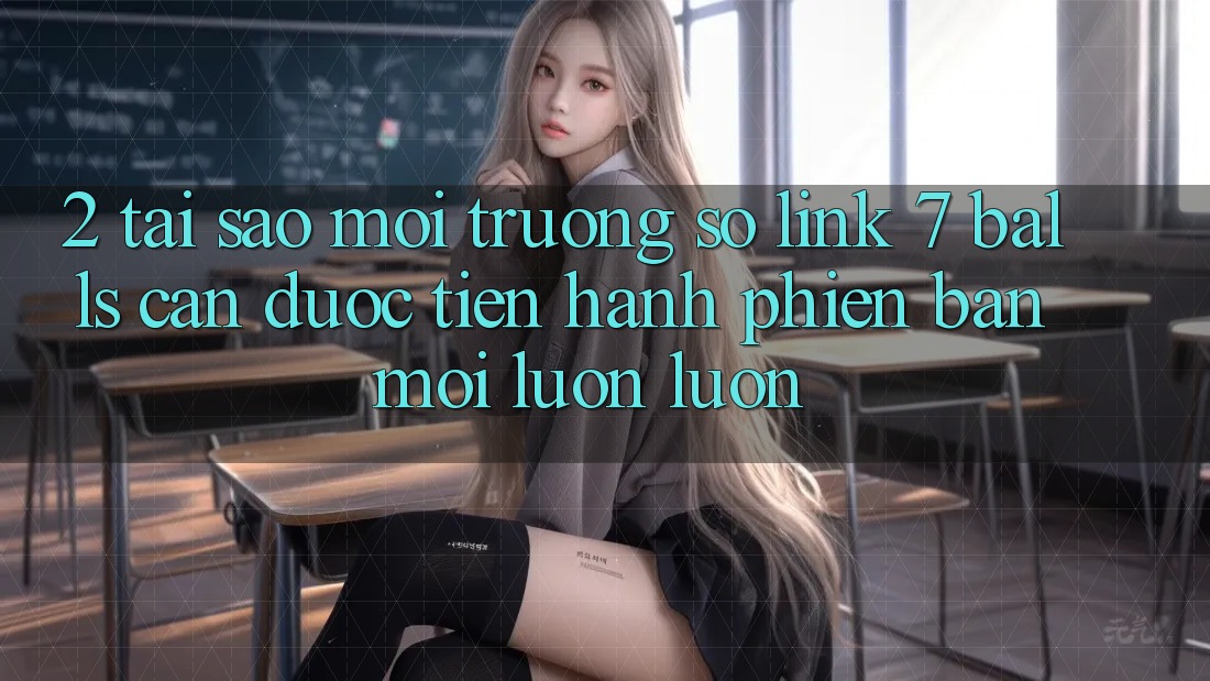 2. Tại Sao Môi trường số Link 7 balls Cần Được “Tiến hành Phiên bản mới” Luôn luôn? 2. Tại Sao Môi trường số Link 7 balls Cần Được “Tiến hành Phiên bản mới” Luôn luôn?