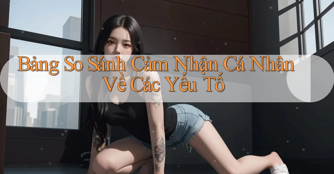 Bảng So Sánh Cảm Nhận Cá Nhân Về Các Yếu Tố