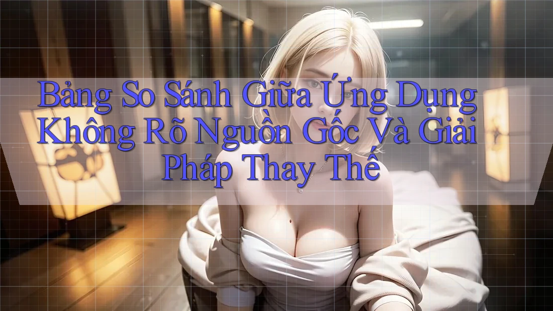 Bảng So Sánh Giữa Ứng Dụng Không Rõ Nguồn Gốc Và Giải Pháp Thay Thế Bảng So Sánh Giữa Ứng Dụng Không Rõ Nguồn Gốc Và Giải Pháp Thay Thế