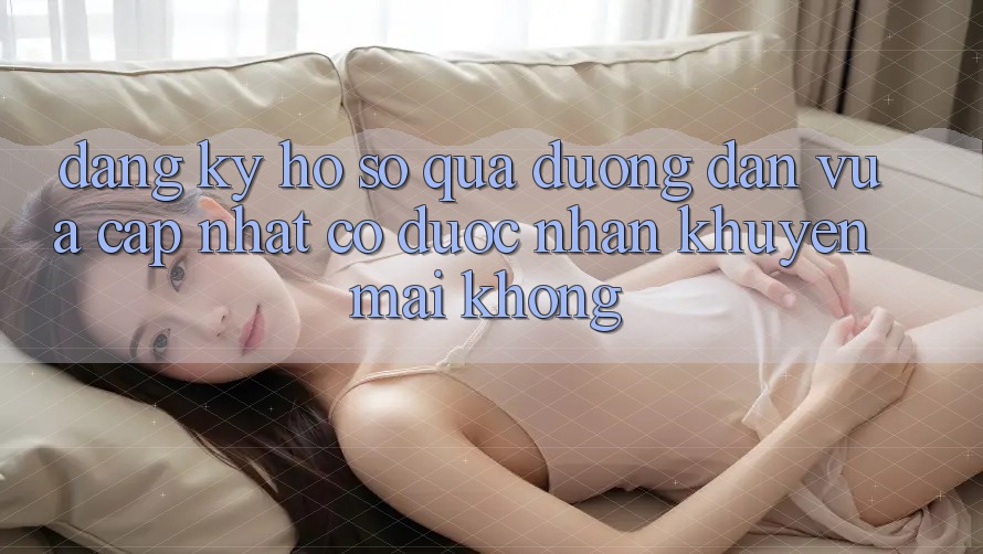 Đăng ký hồ sơ qua đường dẫn vừa cập nhật có được nhận khuyến mãi không?