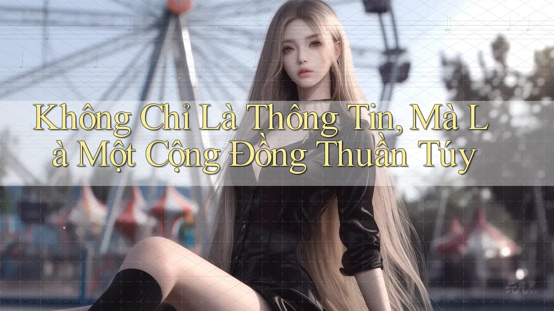 Không Chỉ Là Thông Tin, Mà Là Một Cộng Đồng Thuần Túy Không Chỉ Là Thông Tin, Mà Là Một Cộng Đồng Thuần Túy