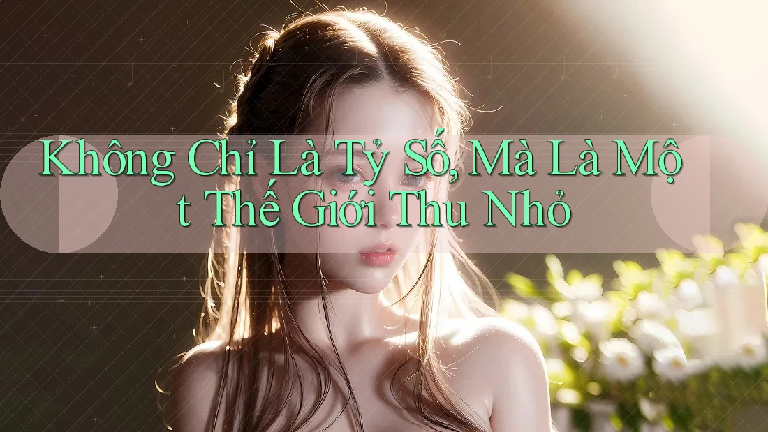 Không Chỉ Là Tỷ Số, Mà Là Một Thế Giới Thu Nhỏ Không Chỉ Là Tỷ Số, Mà Là Một Thế Giới Thu Nhỏ