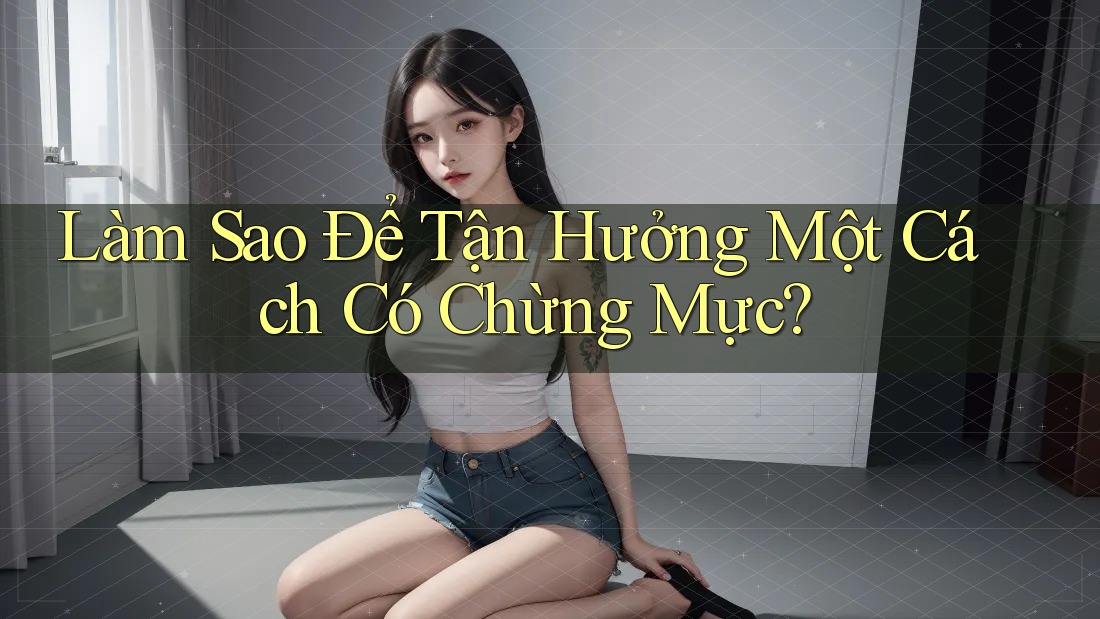 Làm Sao Để Tận Hưởng Một Cách Có Chừng Mực? Làm Sao Để Tận Hưởng Một Cách Có Chừng Mực?