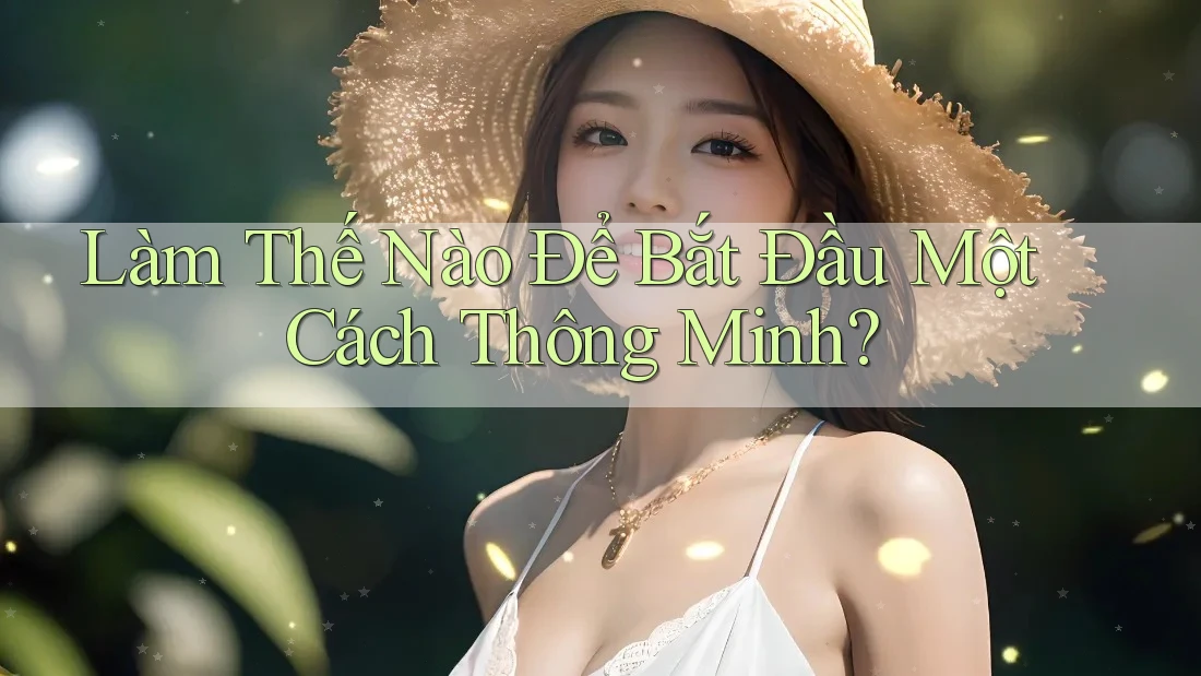 Làm thế nào để bắt đầu một cách thông minh? Làm thế nào để bắt đầu một cách thông minh?