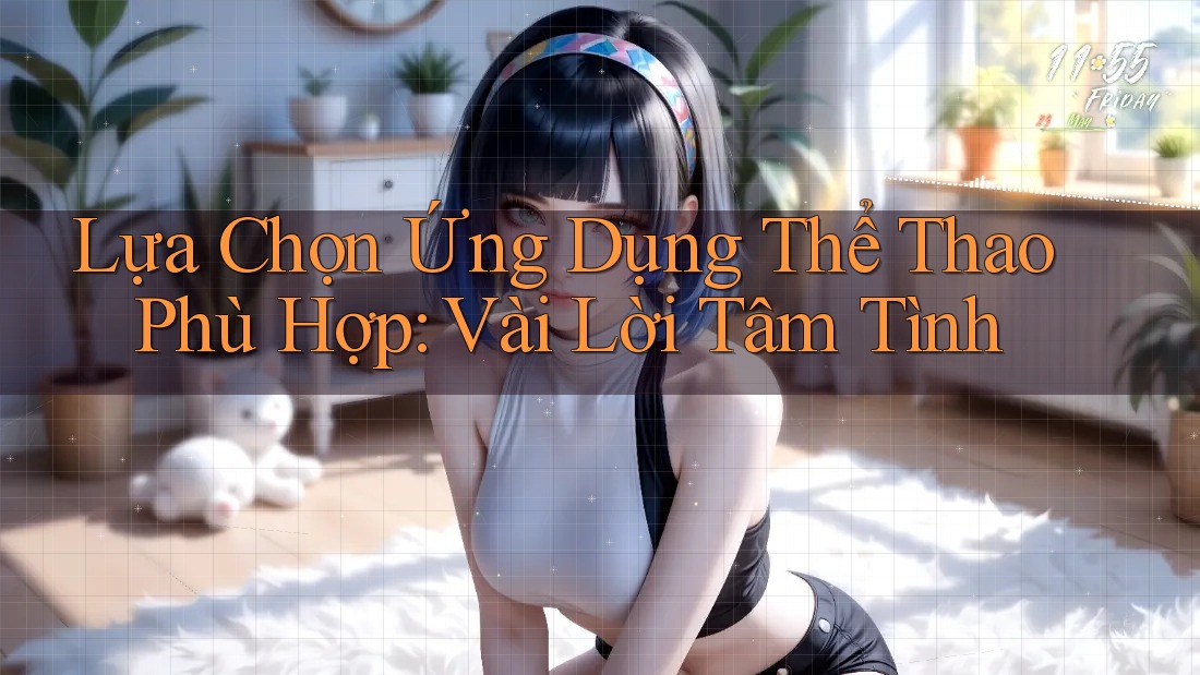 Lựa Chọn Ứng Dụng Thể Thao Phù Hợp: Vài Lời Tâm Tình Lựa Chọn Ứng Dụng Thể Thao Phù Hợp: Vài Lời Tâm Tình
