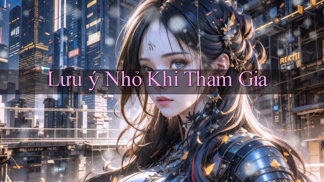 Lưu Ý Nhỏ Khi Tham Gia Lưu Ý Nhỏ Khi Tham Gia