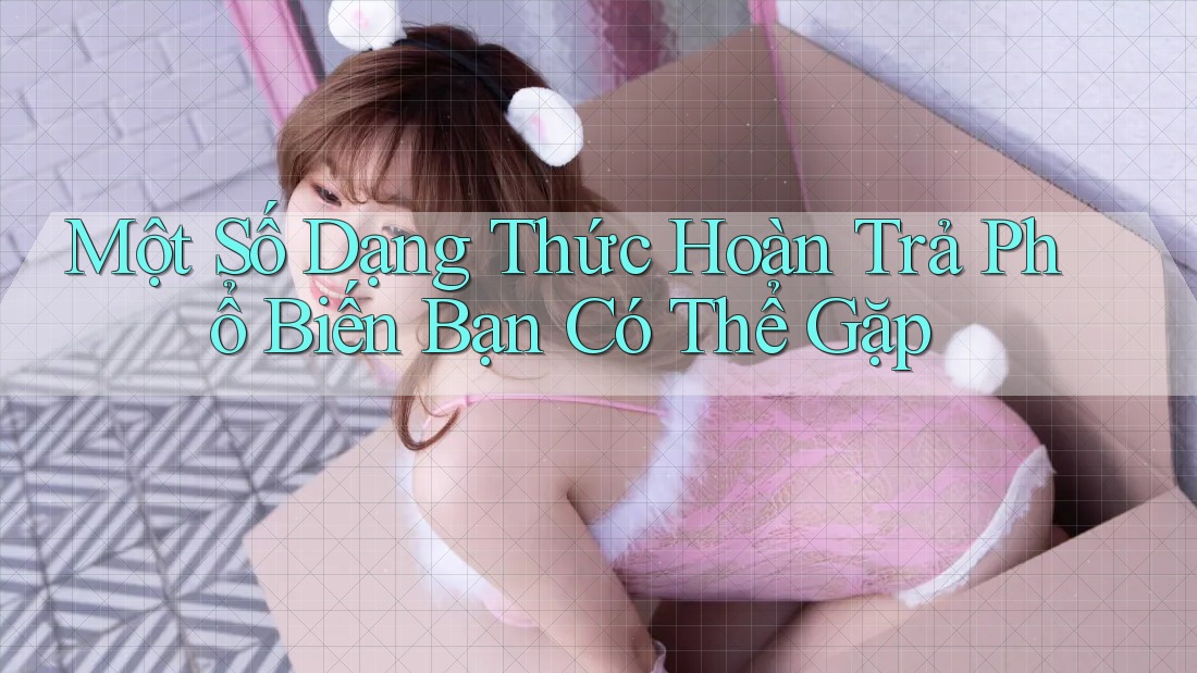 Một Số Dạng Thức Hoàn Trả Phổ Biến Bạn Có Thể Gặp Một Số Dạng Thức Hoàn Trả Phổ Biến Bạn Có Thể Gặp
