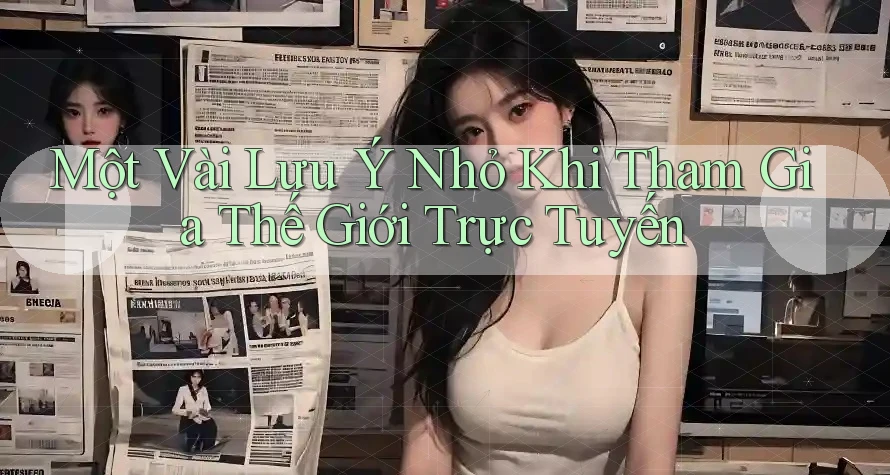 Một Vài Lưu ý Nhỏ Khi Tham Gia Thế Giới Trực Tuyến Một Vài Lưu ý Nhỏ Khi Tham Gia Thế Giới Trực Tuyến