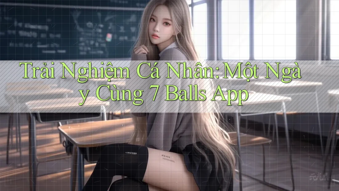 Trải Nghiệm Cá Nhân: Một Ngày Cùng 7 Balls App Trải Nghiệm Cá Nhân: Một Ngày Cùng 7 Balls App