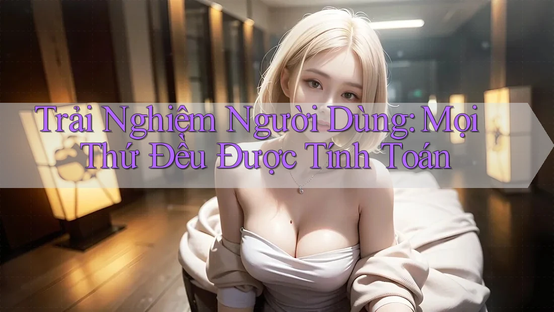 Trải Nghiệm Người Dùng: Mọi Thứ Đều Được Tính Toán Trải Nghiệm Người Dùng: Mọi Thứ Đều Được Tính Toán