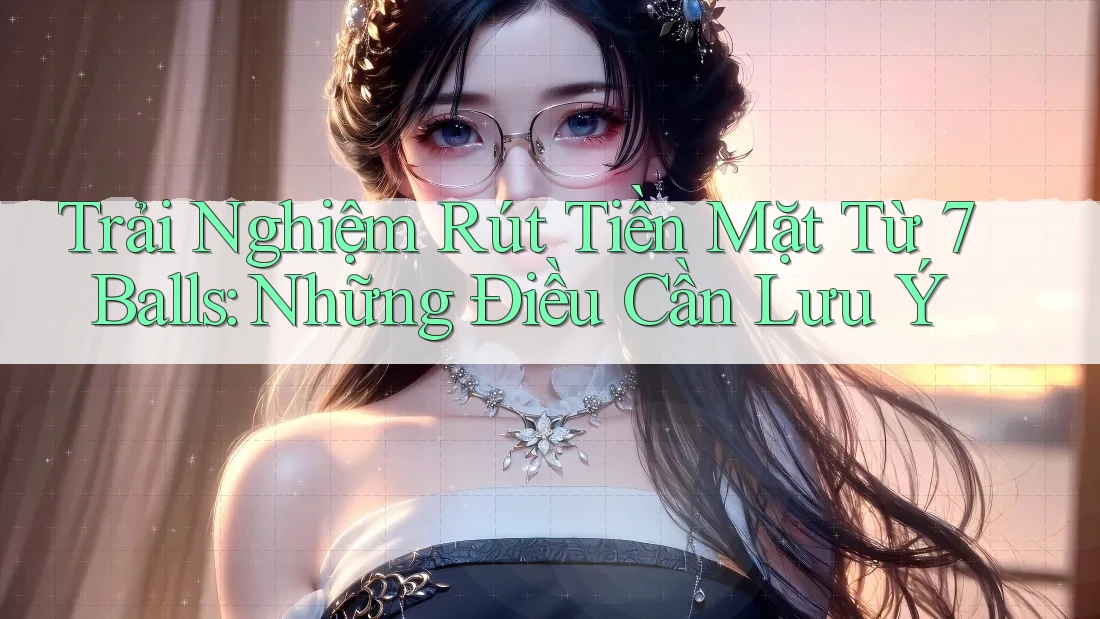 Trải Nghiệm Rút Tiền Mặt Từ 7 Balls: Những Điều Cần Lưu Ý Trải Nghiệm Rút Tiền Mặt Từ 7 Balls: Những Điều Cần Lưu Ý