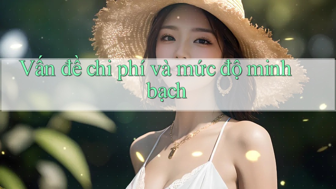Vấn đề chi phí và mức độ minh bạch