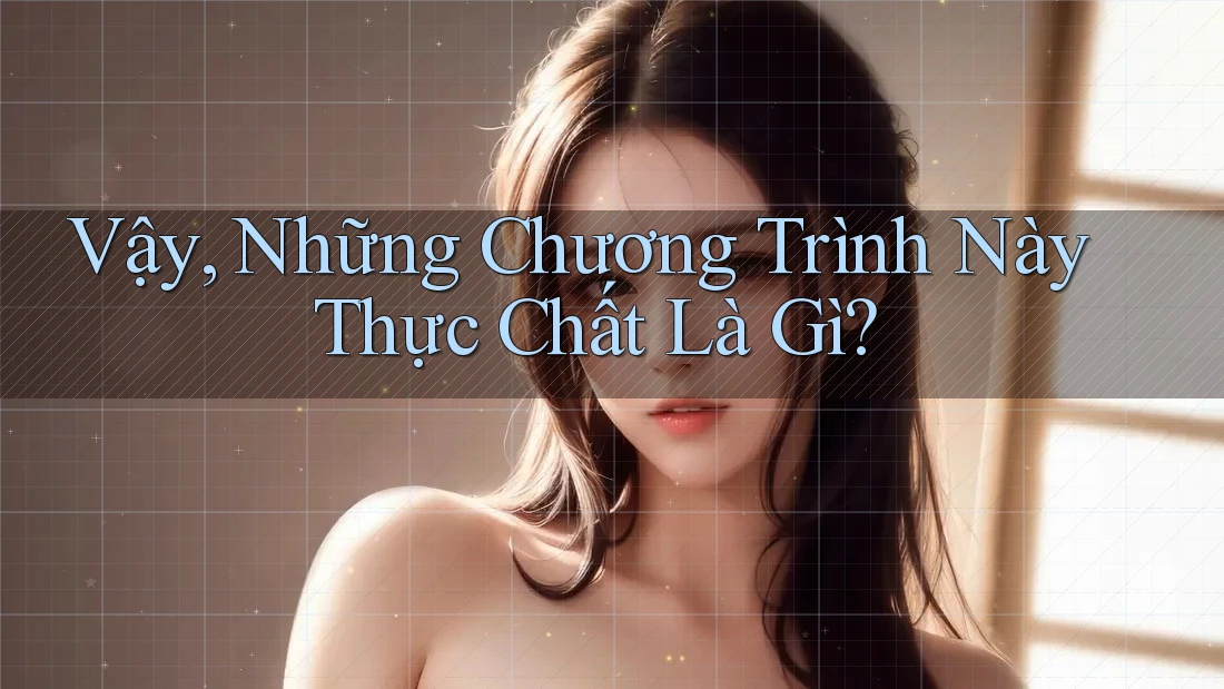 Vậy, Những Chương Trình Này Thực Chất Là Gì?